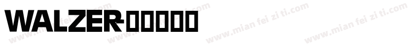 Walzer字体转换