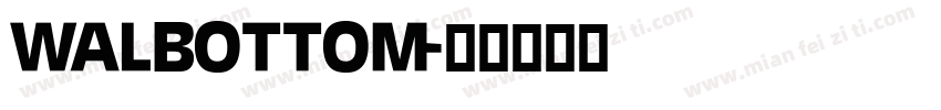 Walbottom字体转换