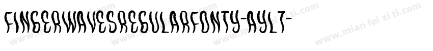 FingerWavesRegularFonty-AYl7字体转换