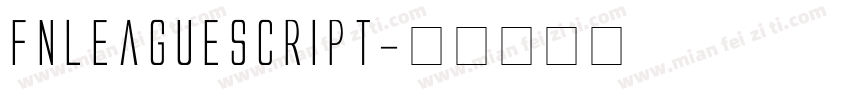 fnLeagueScript字体转换