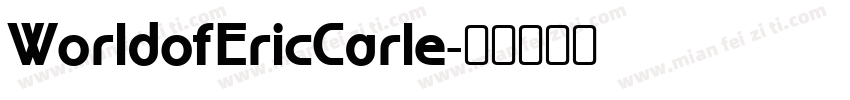 WorldofEricCarle字体转换