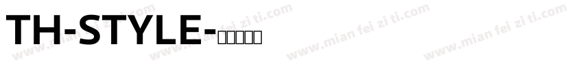 TH-STYLE字体转换