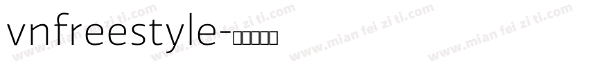 vnfreestyle字体转换