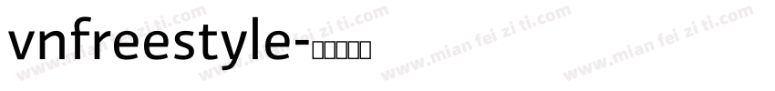 vnfreestyle字体转换