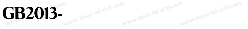 GB2013字体转换
