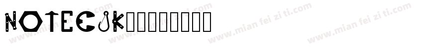 notecjk亚洲字体转换