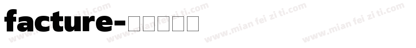 facture字体转换