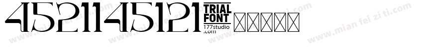 4521145121字体转换