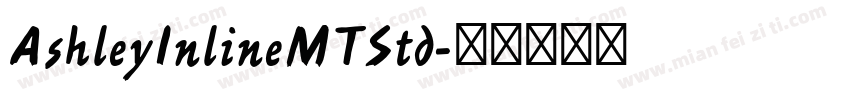 AshleyInlineMTStd字体转换