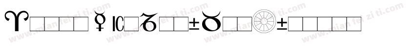 AstroScript-Bold字体转换