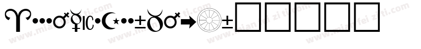 AstroScript-Bold字体转换