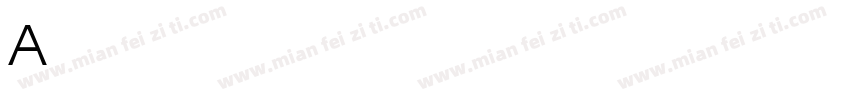 AvantGardeMonoEF字体转换