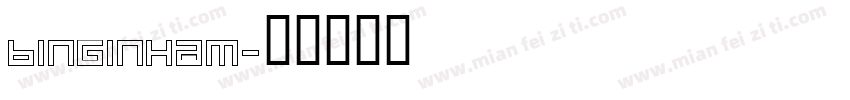 Binginham字体转换