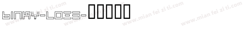 Binky-LOz5字体转换