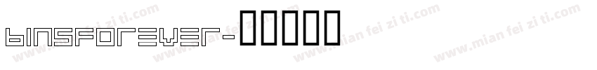binsforever字体转换
