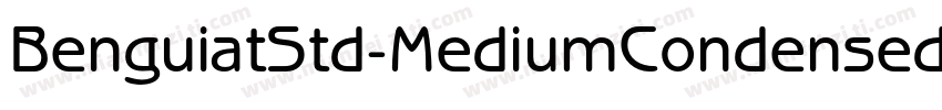 BenguiatStd-MediumCondensed字体转换