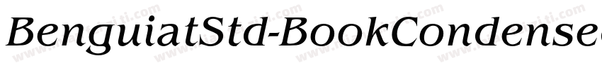 BenguiatStd-BookCondensed字体转换