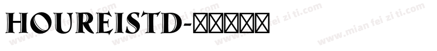 HoureiStd字体转换
