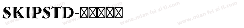 SkipStd字体转换