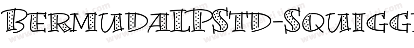 BermudaLPStd-Squiggle字体转换