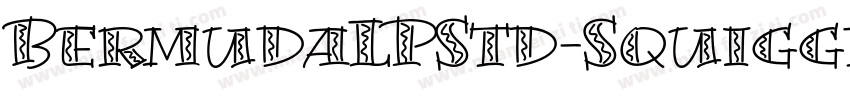 BermudaLPStd-Squiggle字体转换