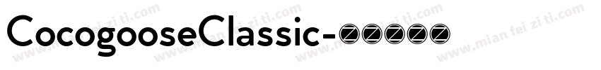 CocogooseClassic字体转换