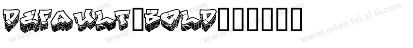 Default_bold字体转换