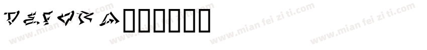 defora字体转换
