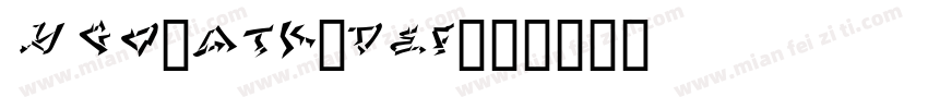 ygo-atk-def字体转换