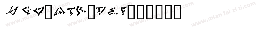 ygo-atk-def字体转换