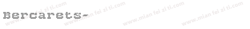 Bercarets字体转换
