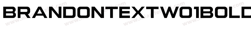 brandontextw01bold字体转换