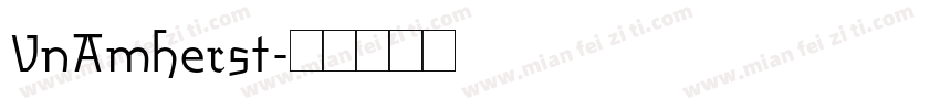 VnAmherst字体转换