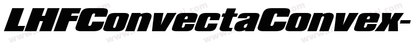 LHFConvectaConvex字体转换