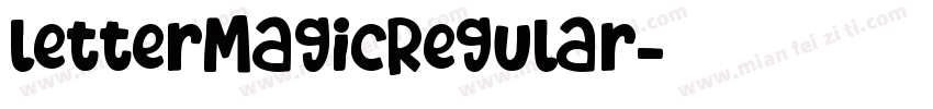 letterMagicRegular字体转换