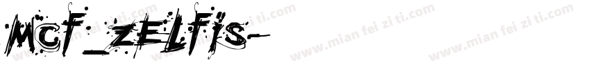 mcf_zelfis字体转换