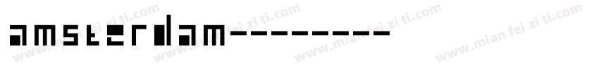 amsterdam字体字体转换