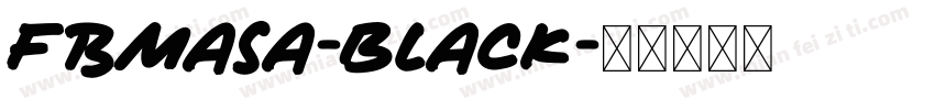 FbMasa-Black字体转换