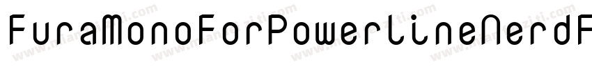 FuraMonoForPowerlineNerdFontCM字体转换
