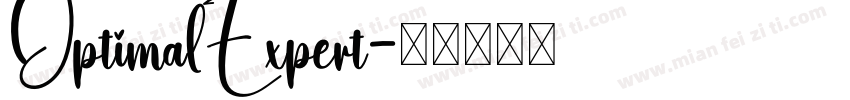 OptimalExpert字体转换