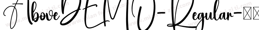 AboveDEMO-Regular字体转换