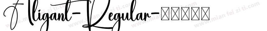 Aligant-Regular字体转换