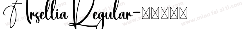 ArselliaRegular字体转换