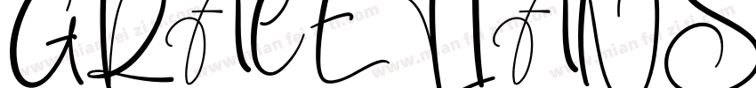 GRACETIANSRegular字体转换