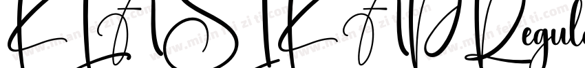 KLASIKAPRegular字体转换