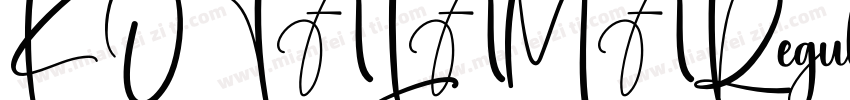 KOTALAMARegular字体转换