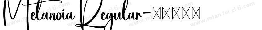 MetanoiaRegular字体转换
