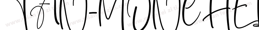 TAN-MONCHERI-Regular字体转换