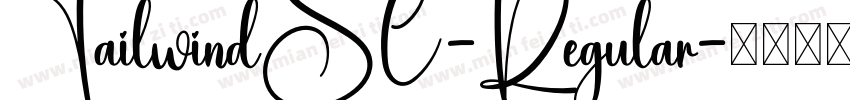 TailwindSC-Regular字体转换