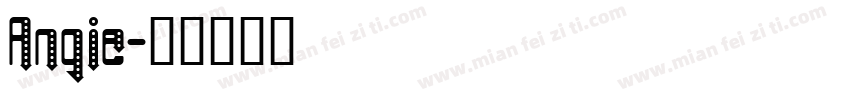 Angie字体转换